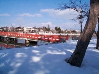 高田公園冬景色